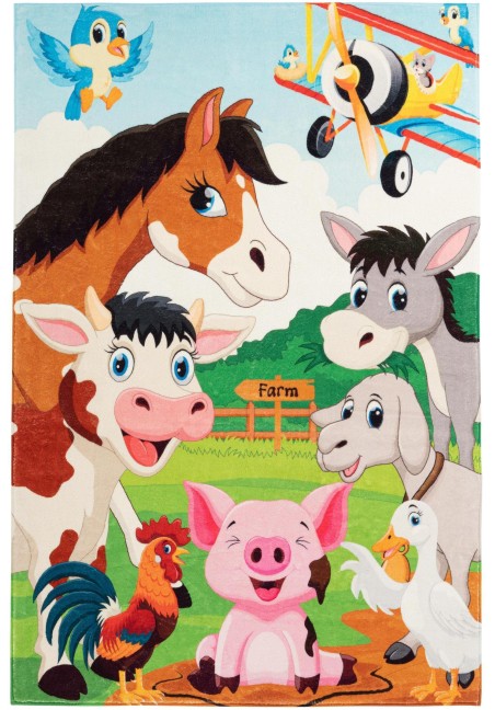 Tapis garçon - La ferme - My Juno 472