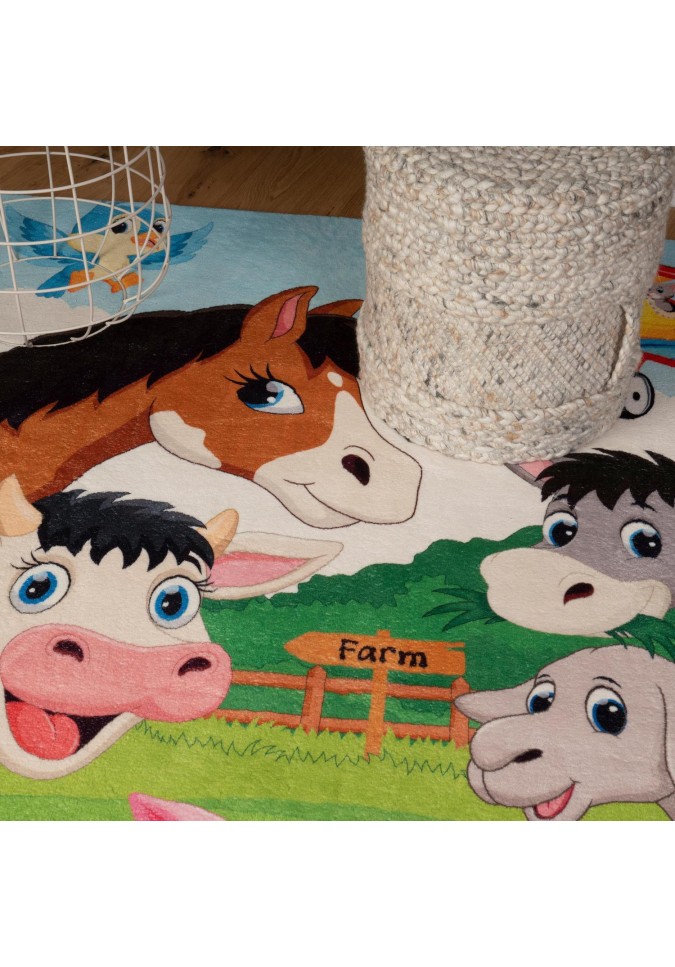 Tapis garçon - La ferme - My Juno 472