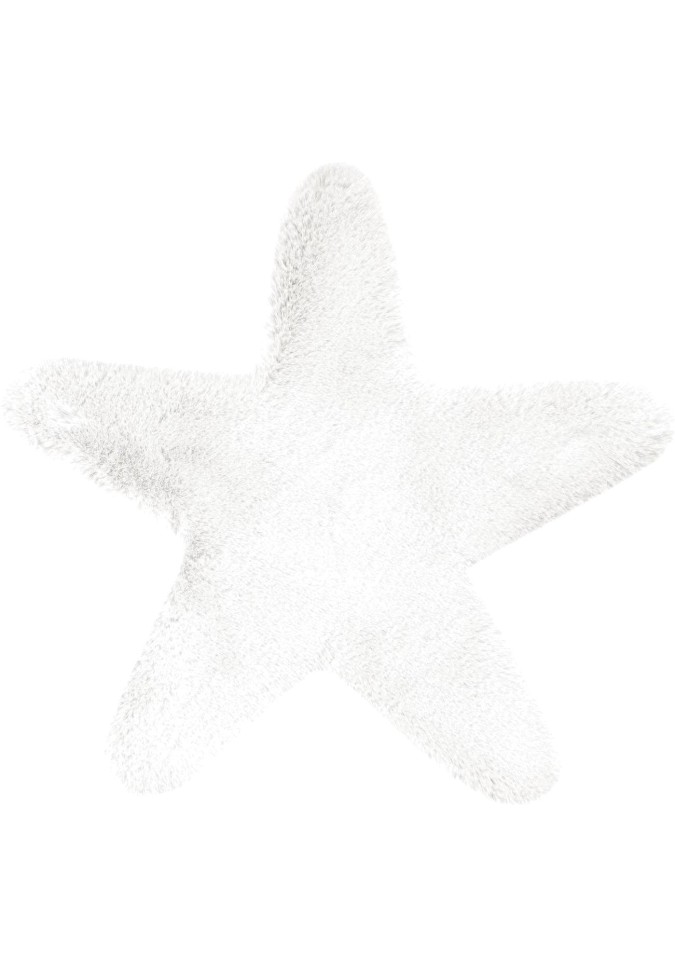 Tapis enfant en forme d'étoile