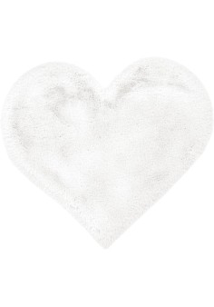 Tapis enfant en forme de coeur 2