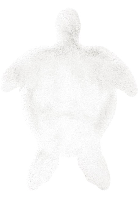 Tapis Tortue pour Chambre bébé aux poils longs et doux