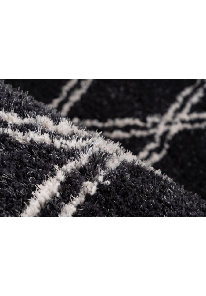 Tapis berbere Gris Anthracite - Orlando 325