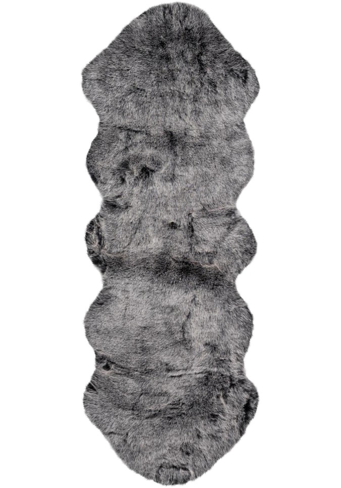 Tapis shaggy ultra doux gris anthracite - Tender 125