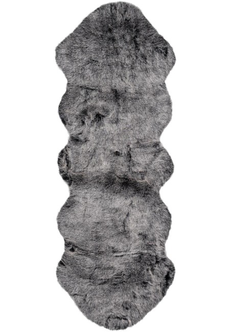 Tapis shaggy ultra doux gris anthracite - Tender 125