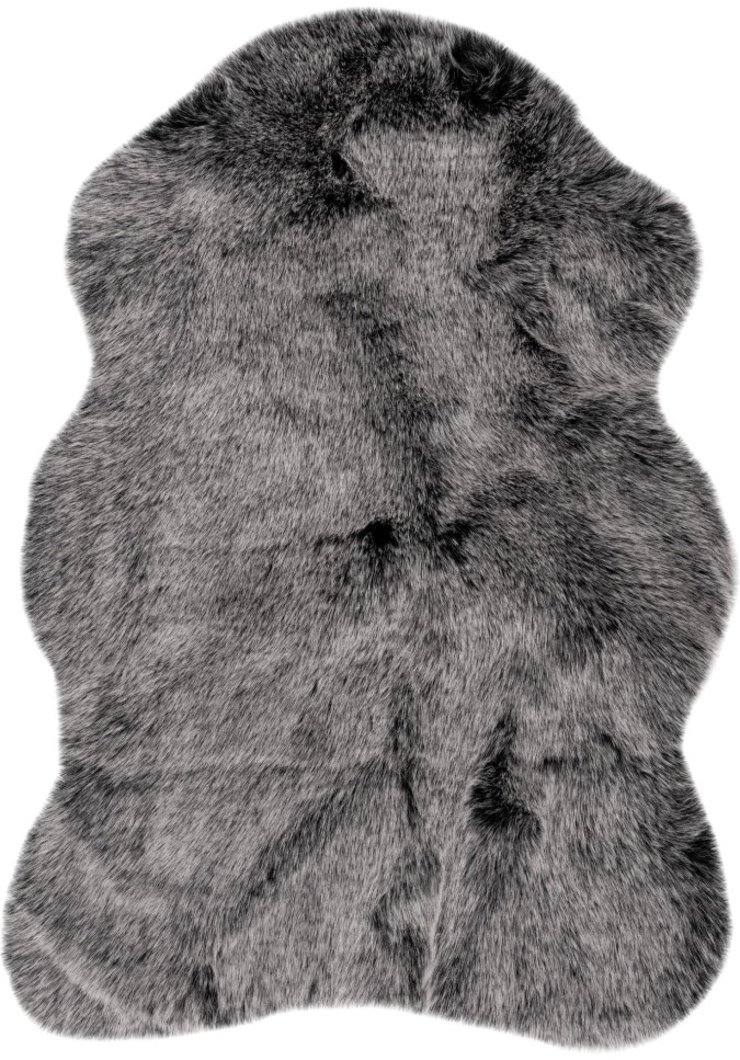 Tapis shaggy ultra doux gris anthracite - Tender 125