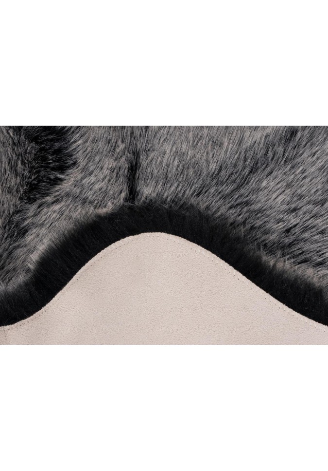 Tapis shaggy ultra doux gris anthracite - Tender 125