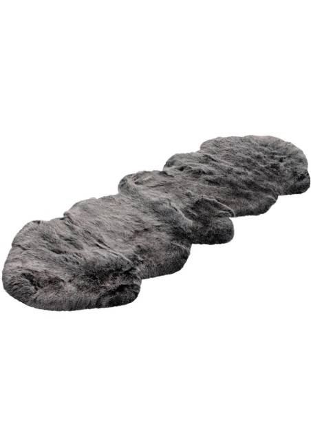 Tapis shaggy ultra doux gris anthracite - Tender 125