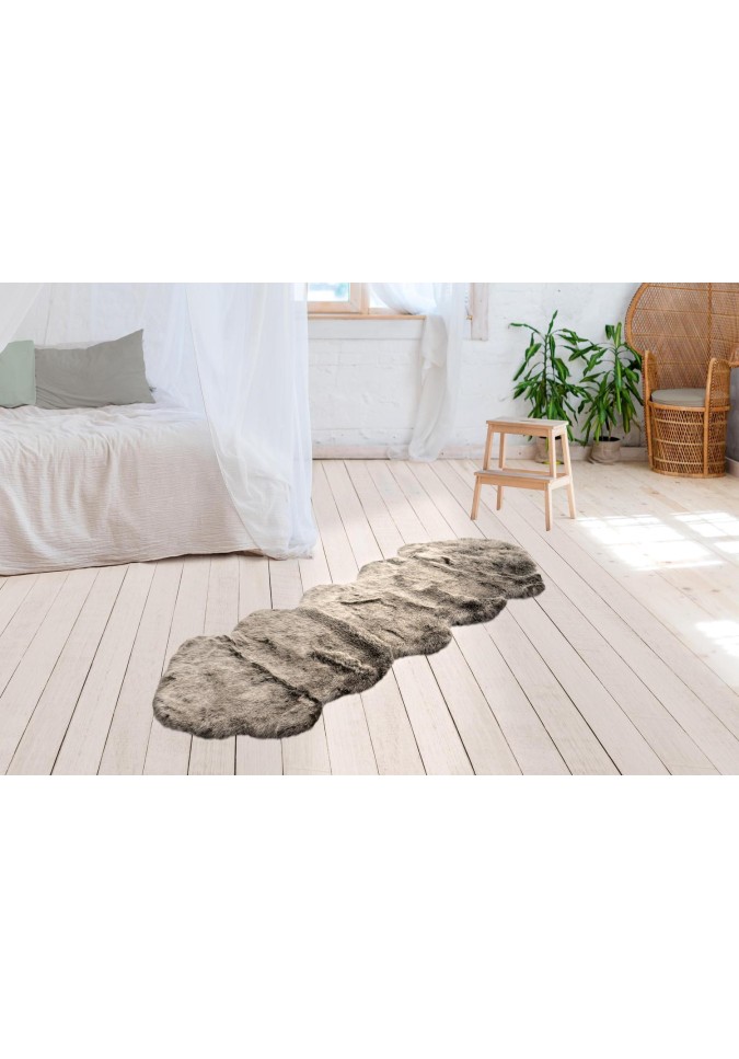 Tapis shaggy très doux vert - Tender 125