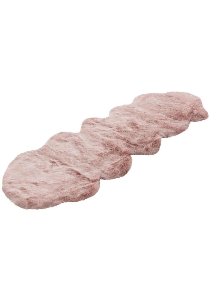 Tapis shaggy très doux rose - Tender 125