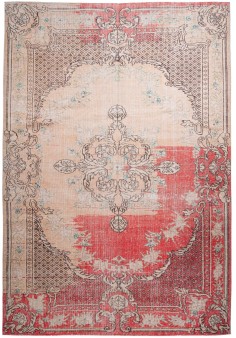 Tapis vintage 8405 Rouge-multicolore