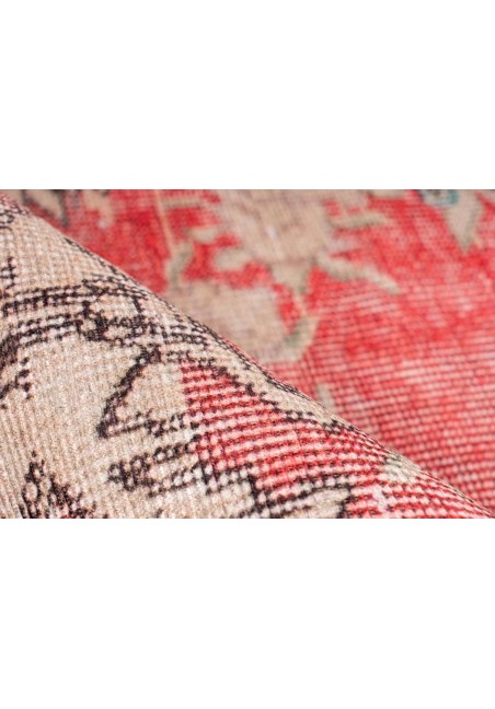 Tapis vintage 8405 Rouge-multicolore