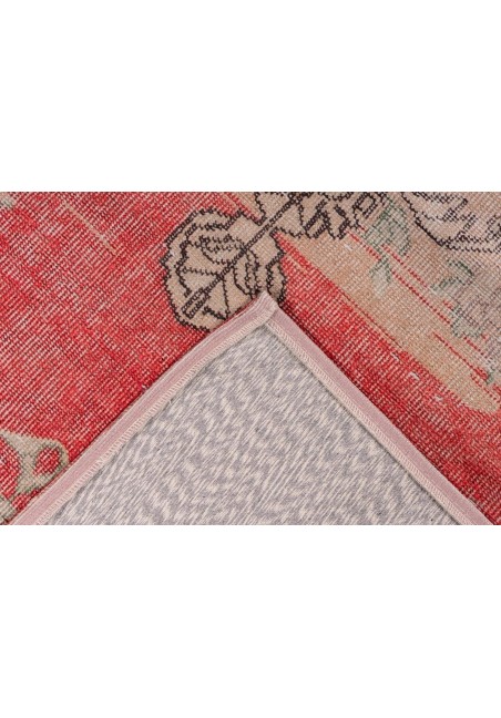 Tapis vintage 8405 Rouge-multicolore