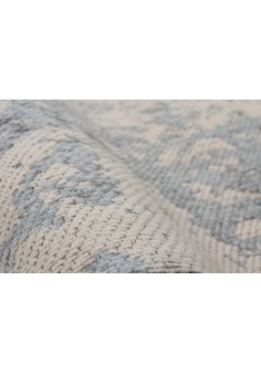 Tapis Plat effet Vintage Gris 2