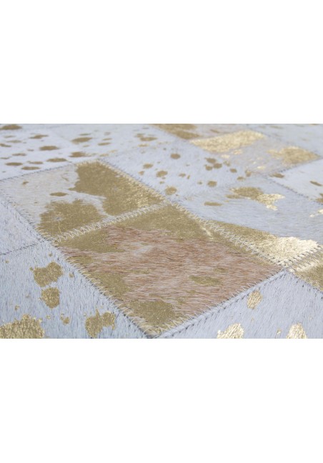 Tapis cuir - Lavish 210 Ivoire doré