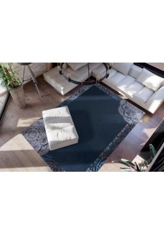 Tapis Multicolore / Bleu - Medley 125 2