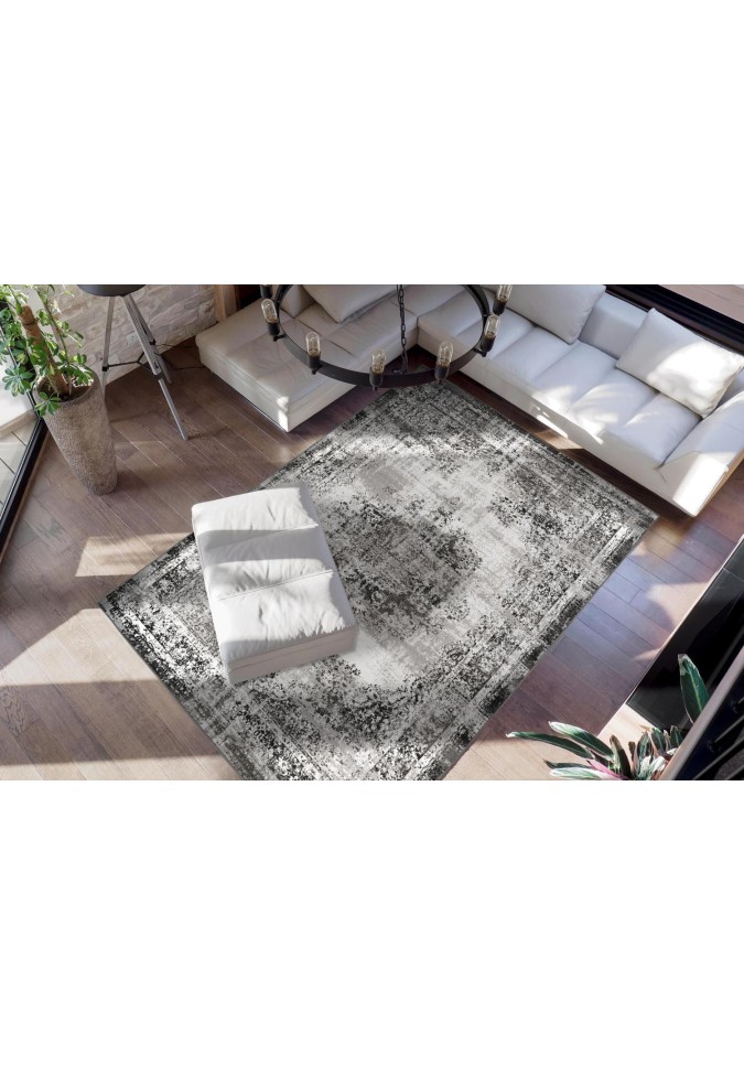Tapis vintage Taupe Marron - Ariya 200