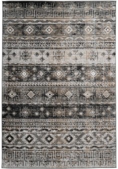 Tapis à poils plats Gris - Ariya 300