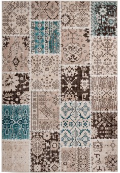 Tapis vintage design patchwork  - Ariya 425