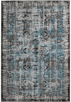 Tapis Vintage - Bleu - Ariya 525
