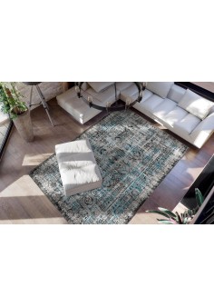 Tapis Vintage - Bleu - Ariya 525 2