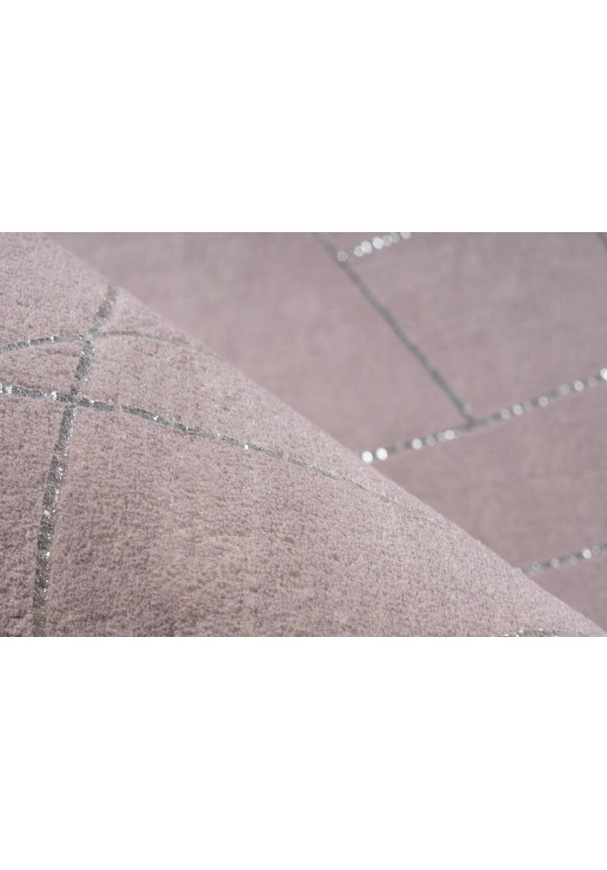 Tapis aux finitions doré ou argenté - Bijou 125