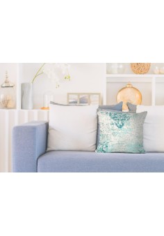 Nostalgia Coussin 285 turquoise 2