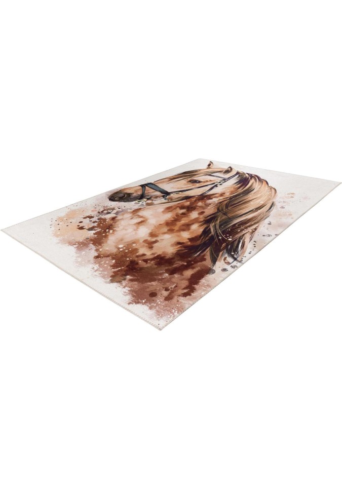 Tapis Cheval Marron