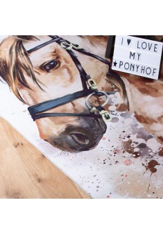 Tapis Cheval Marron 2