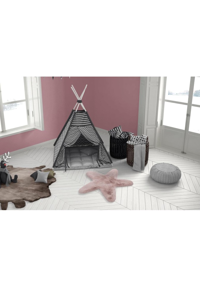 Tapis enfant en forme d'étoile