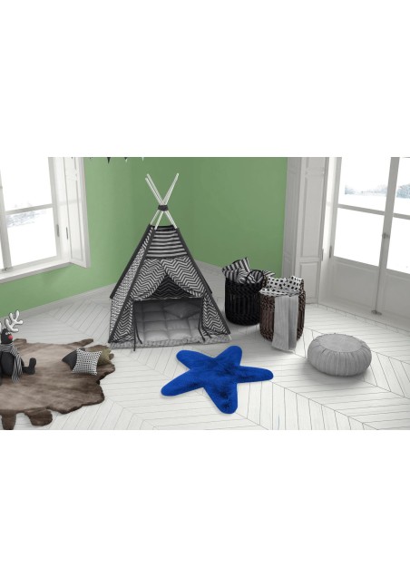 Tapis enfant en forme d'étoile