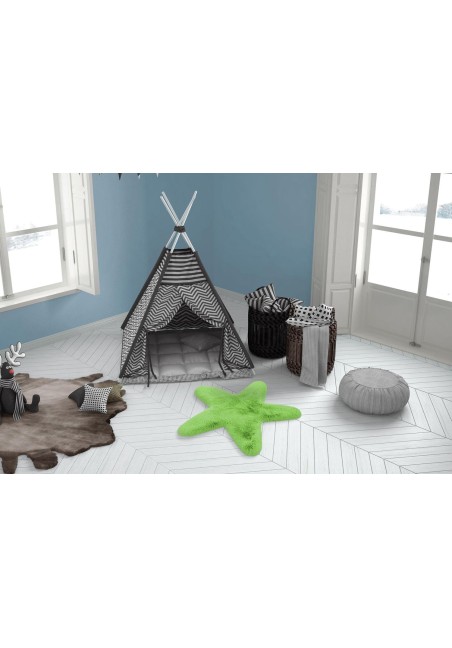 Tapis enfant en forme d'étoile