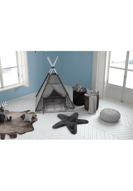 Tapis enfant en forme d'étoile