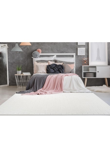 Tapis Design Blanc - Vivica 125