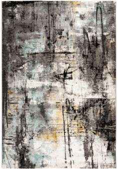 Tapis à effet délavé multicolore - Funky 305