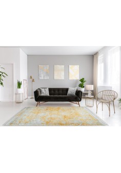 Tapis vintage Gris Doré - Dolce Vita 325 2