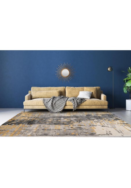 Tapis rétro multicouleurs - Sinai 225