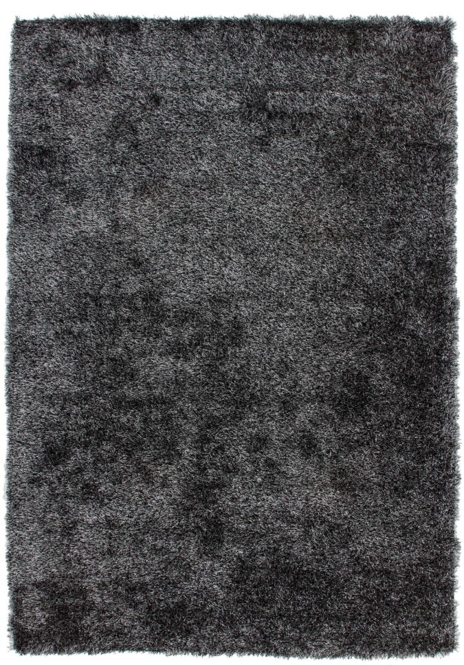 Tapis Longues Mèches Gris Anthracite