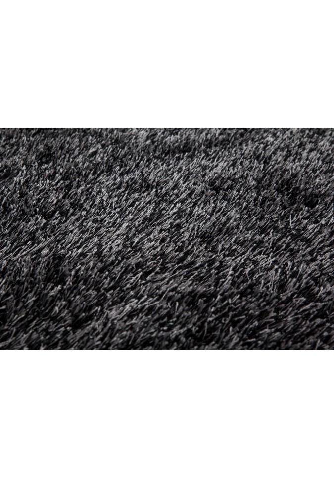 Tapis Longues Mèches Gris Anthracite