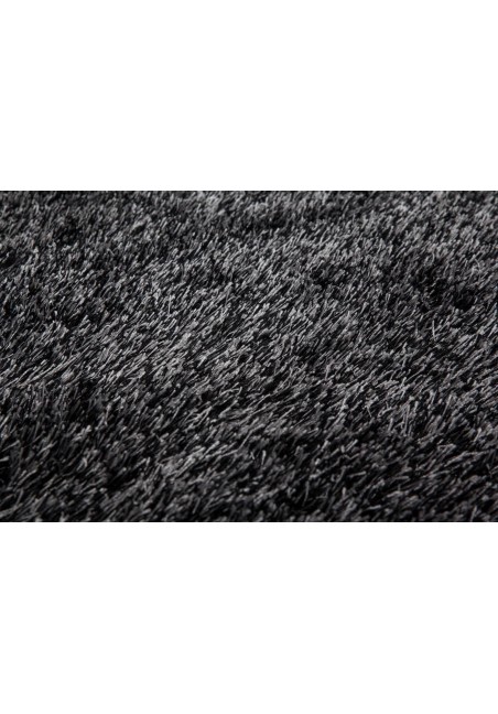 Tapis Longues Mèches Gris Anthracite
