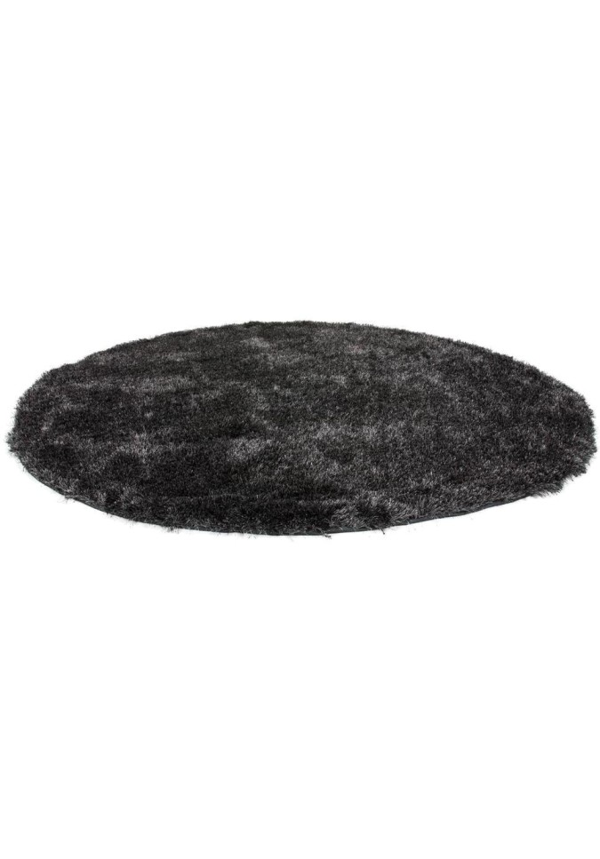 Tapis Longues Mèches Gris Anthracite