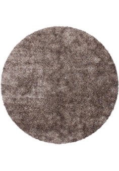 Tapis Longues Mèches Taupe - Tapis doux 2