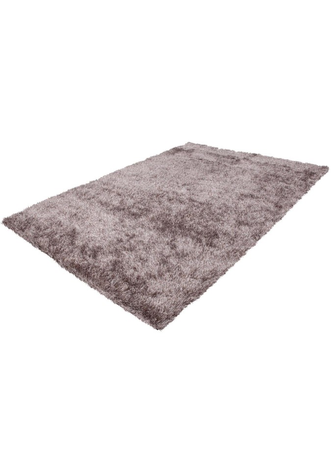 Tapis Longues Mèches Taupe - Tapis doux