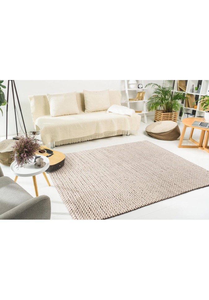 Tapis en laine brodé - Robbie 125