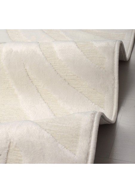 Tapis de salon avec formes arrondies Le Blanco  - TAPISHOP