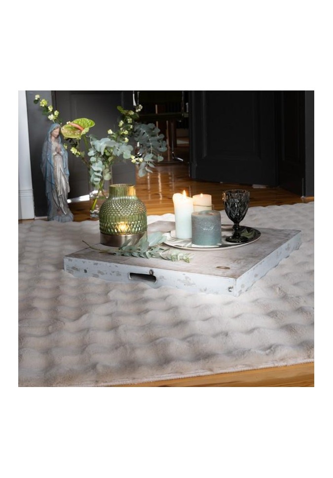 Tapis ultra doux effet capitonné 3D - My Aspen