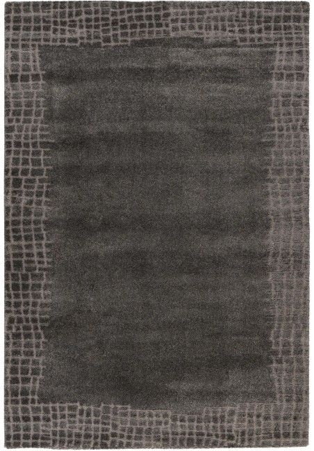 Tapis My Canyon 973 Effet 3D en Polypropylène et Polyester | Taupe et Crème