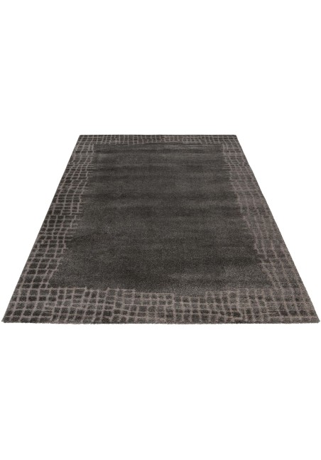 Tapis My Canyon 973 Effet 3D en Polypropylène et Polyester | Taupe et Crème