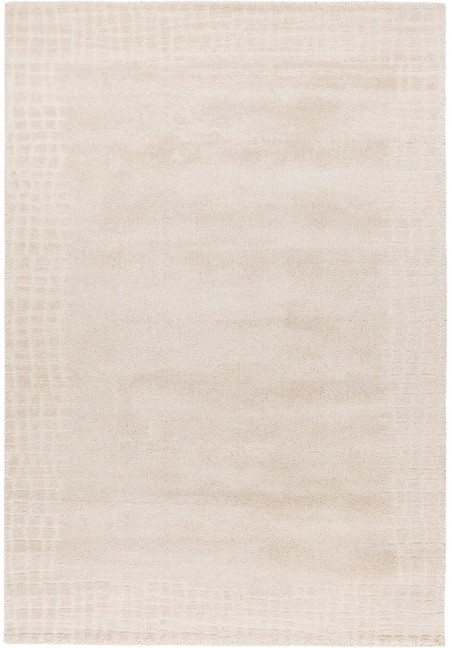 Tapis My Canyon 973 Effet 3D en Polypropylène et Polyester | Taupe et Crème