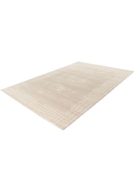 Tapis My Canyon 973 Effet 3D en Polypropylène et Polyester | Taupe et Crème