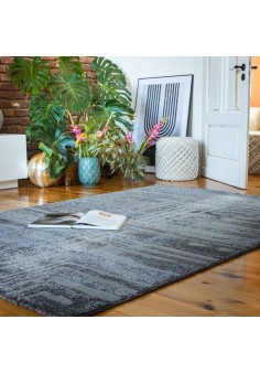 Tapis My Canyon 973 Effet 3D: Luxe & Confort | Taupe et Crème 2